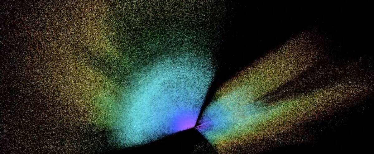 Das Universum wird in 3D auf der größten jemals ...