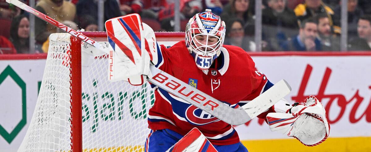 Canadien: Samuel Montembeault de retour devant le filet face aux Blue Jackets