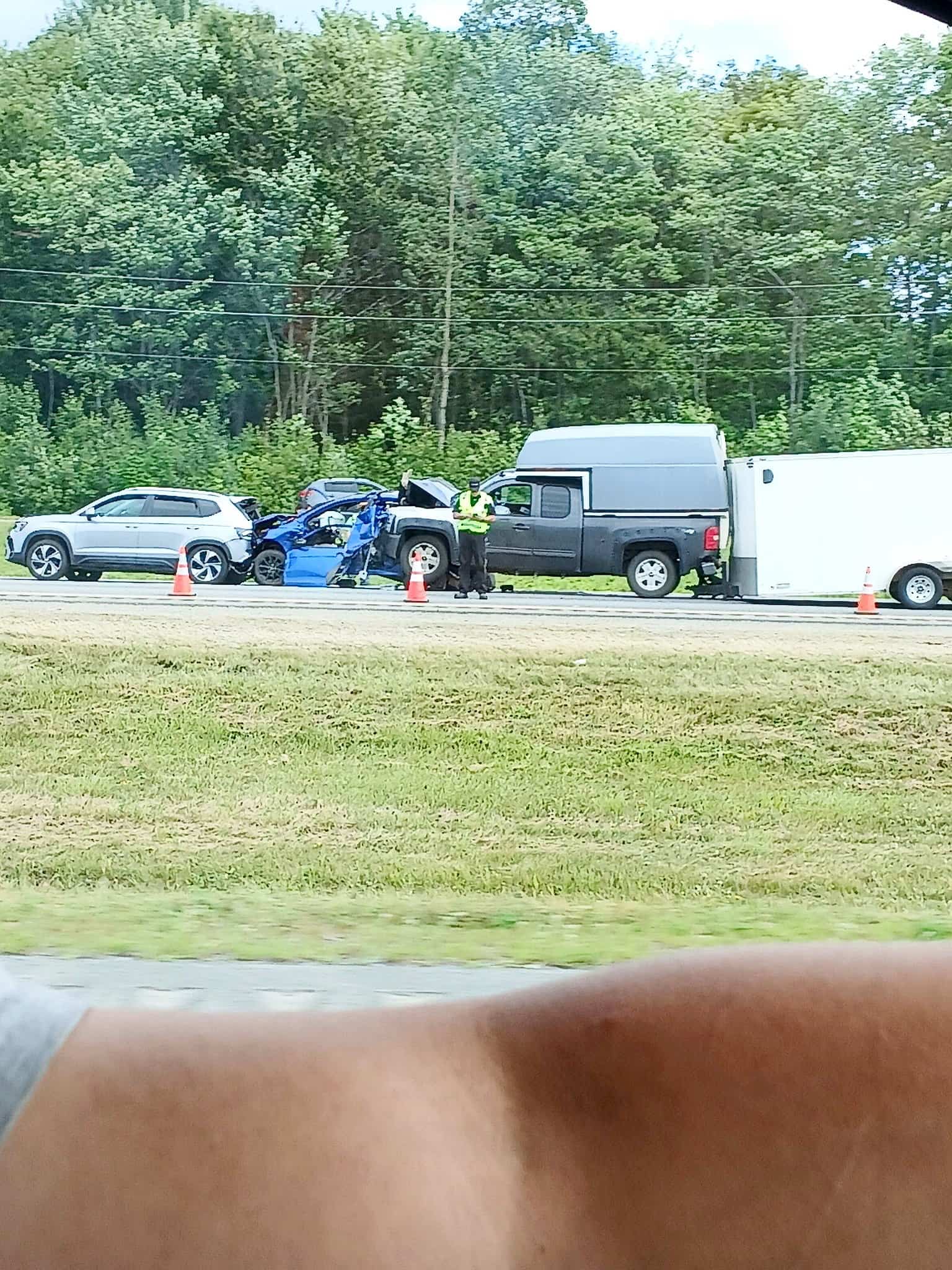 Deux blessés graves dans un carambolage sur l’autoroute 40 | TVA Nouvelles