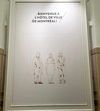 Affiche hôtel de ville