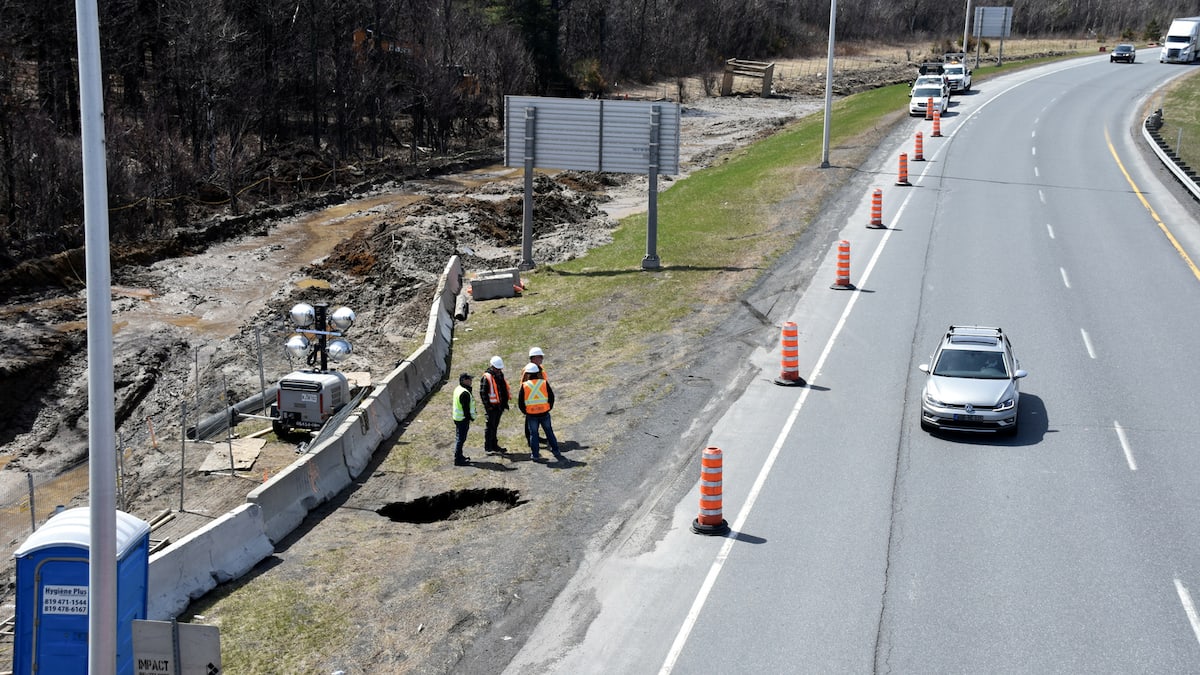 Fermeture de l’autoroute 20 à Drummondville