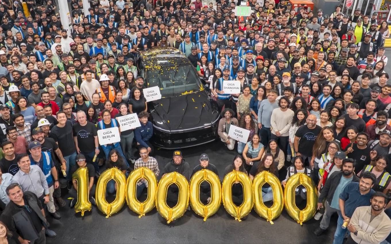 Le 10 millionième Tesla sort de l’usine