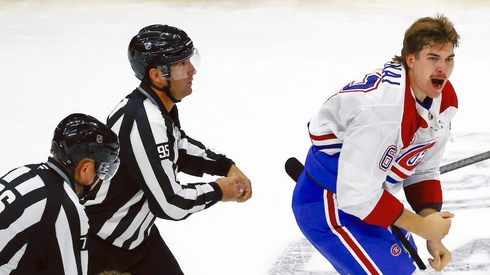Florian Xhekaj a eu une surprise quand il a vu la vidéo de son combat: «On a bien ri!»