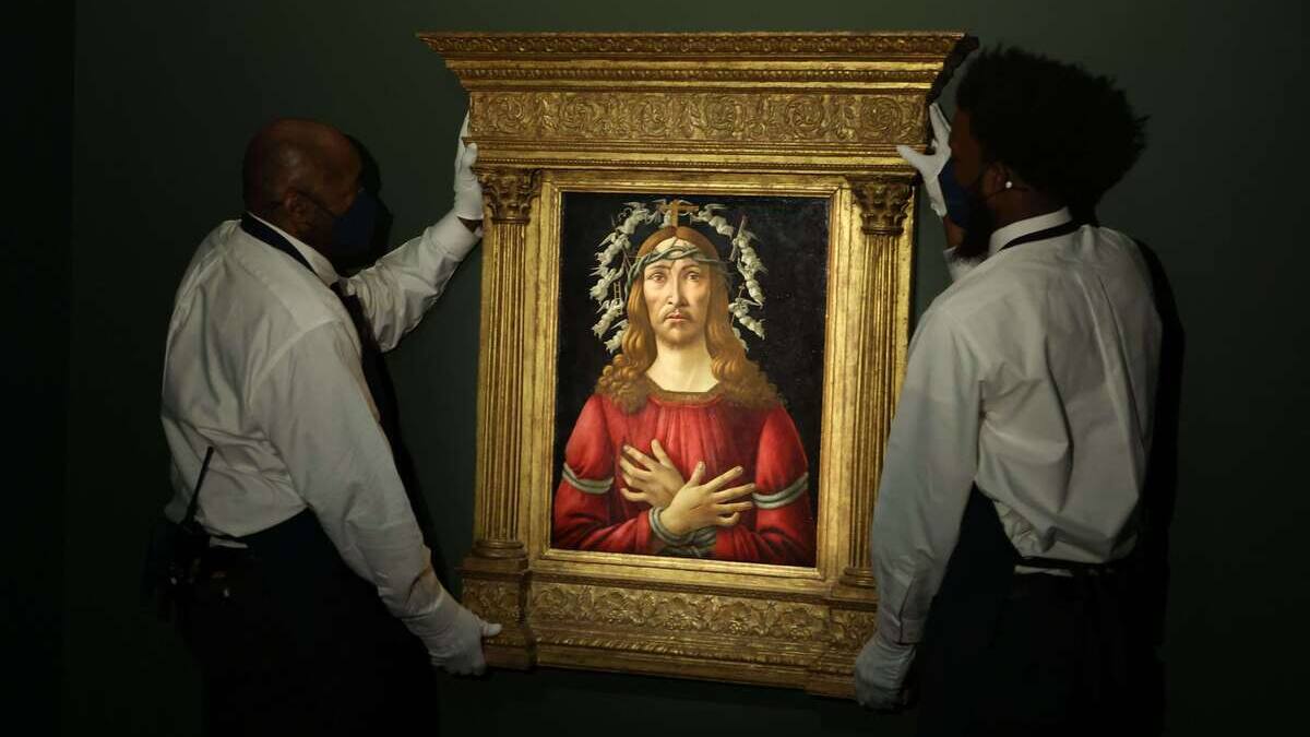 Un rare tableau de Botticelli vendu 45 millions de dollars aux enchères à New York