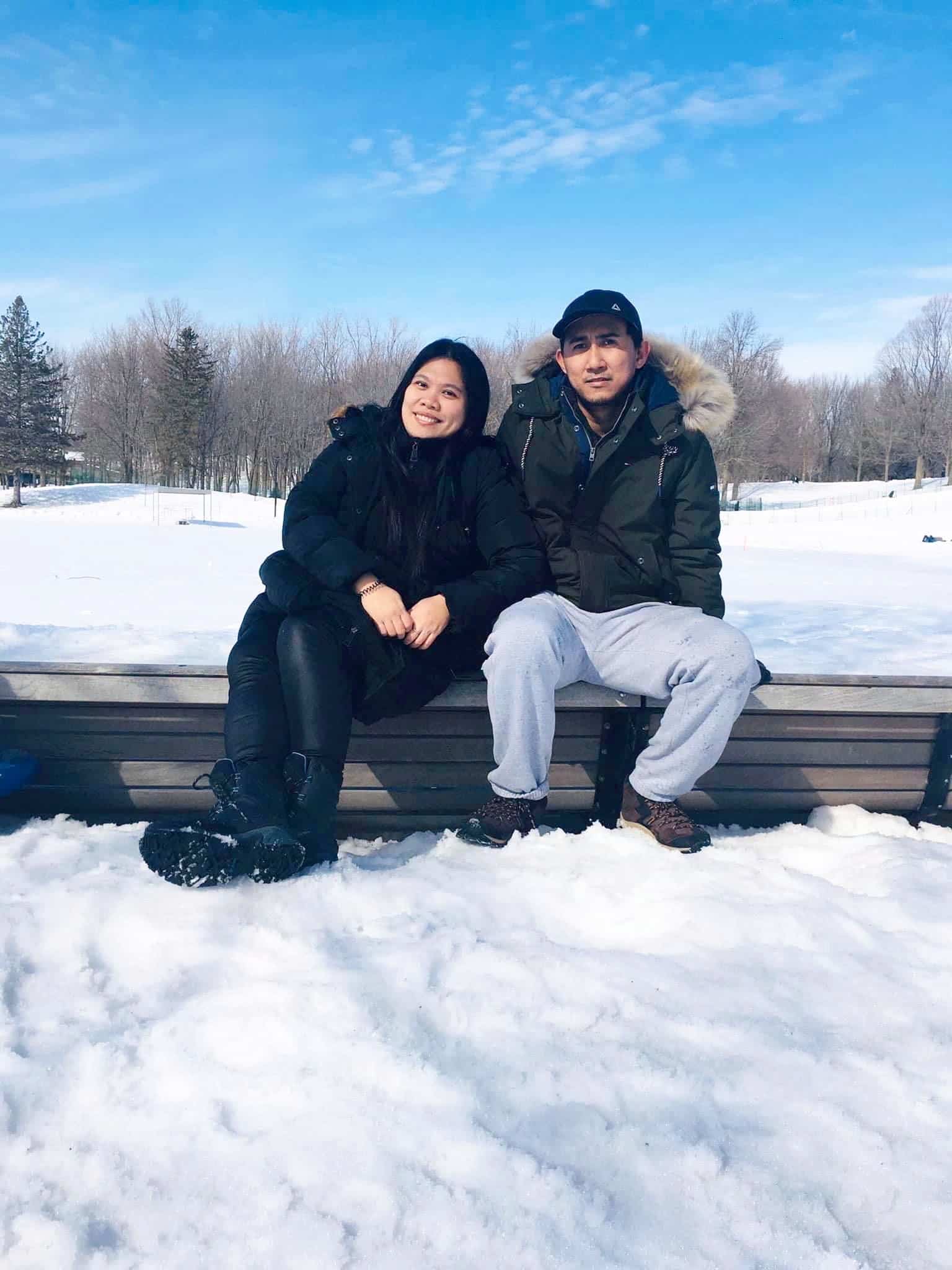 Dobel Retuta, 38 ans, avec sa conjointe Kathryn Elaine, avec qui il partageait sa vie depuis 23 ans.