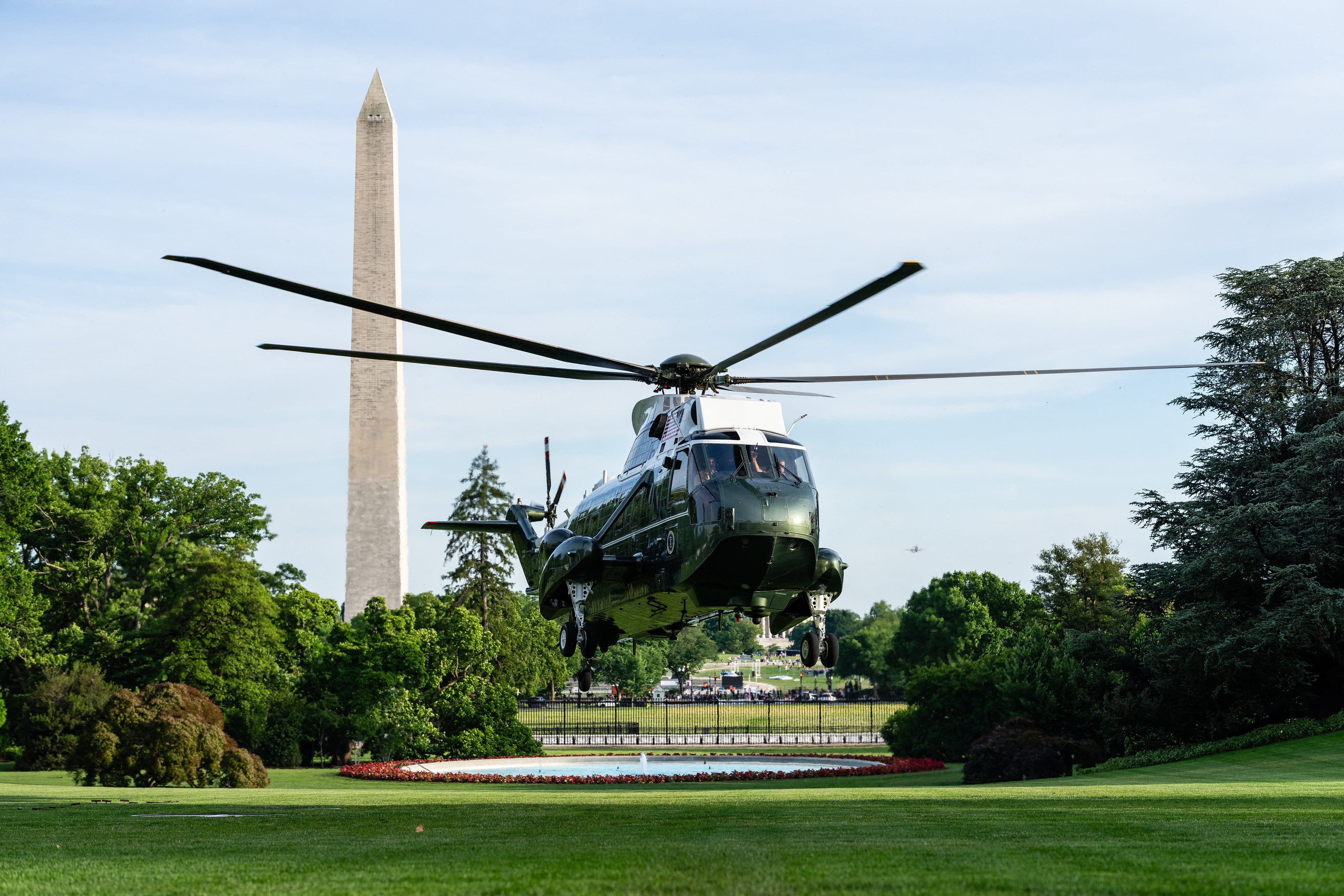 Un avion de ligne s’est retrouvé trop près de l’hélicoptère de Donald Trump