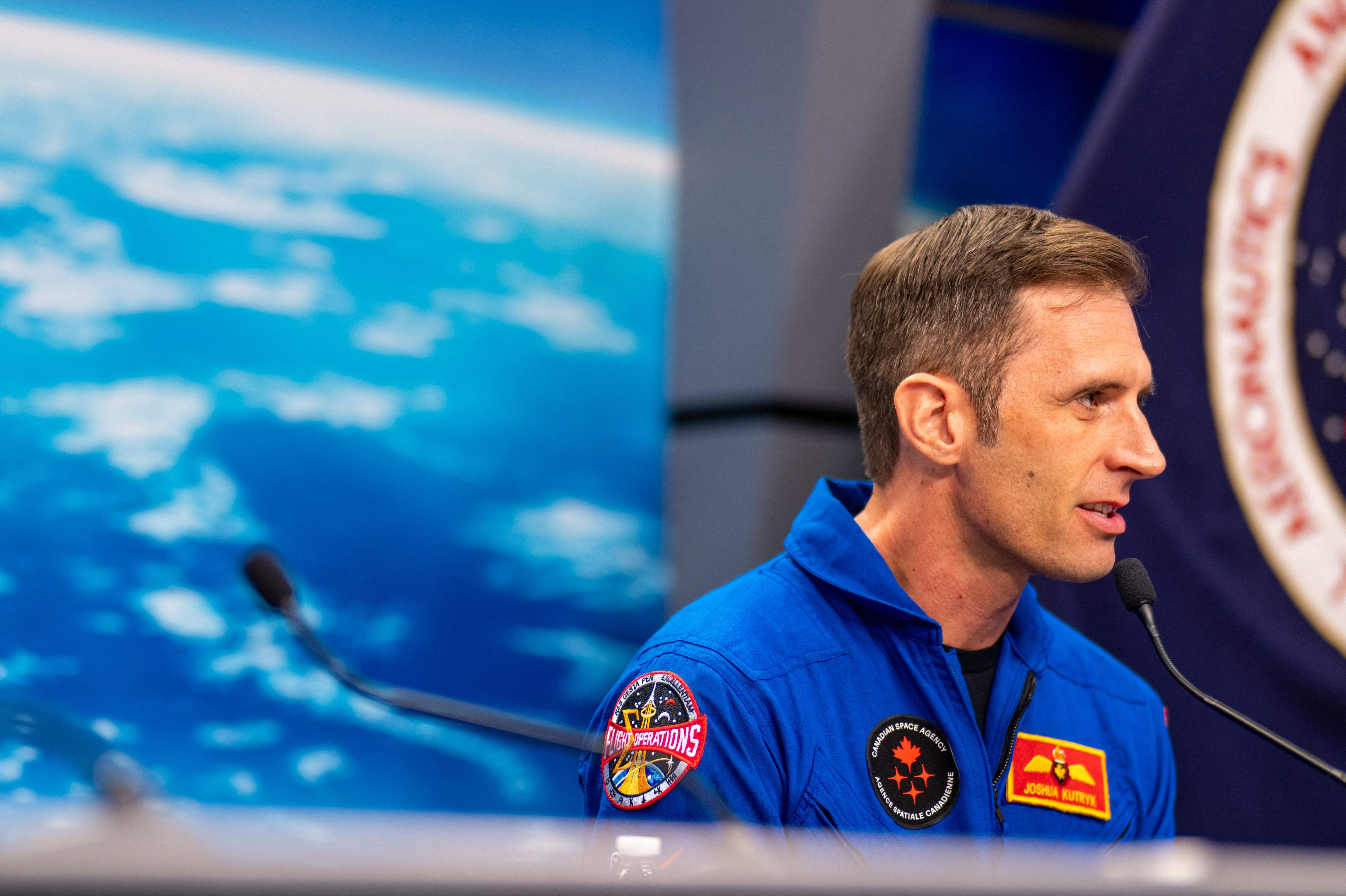 «Je suis tellement excité»: l’astronaute canadien Joshua Kutryk honoré de participer à la mission Crew-13