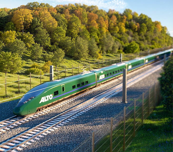 TGV Alto: le projet coûterait entre 75 et 113 G$, selon un nouveau rapport