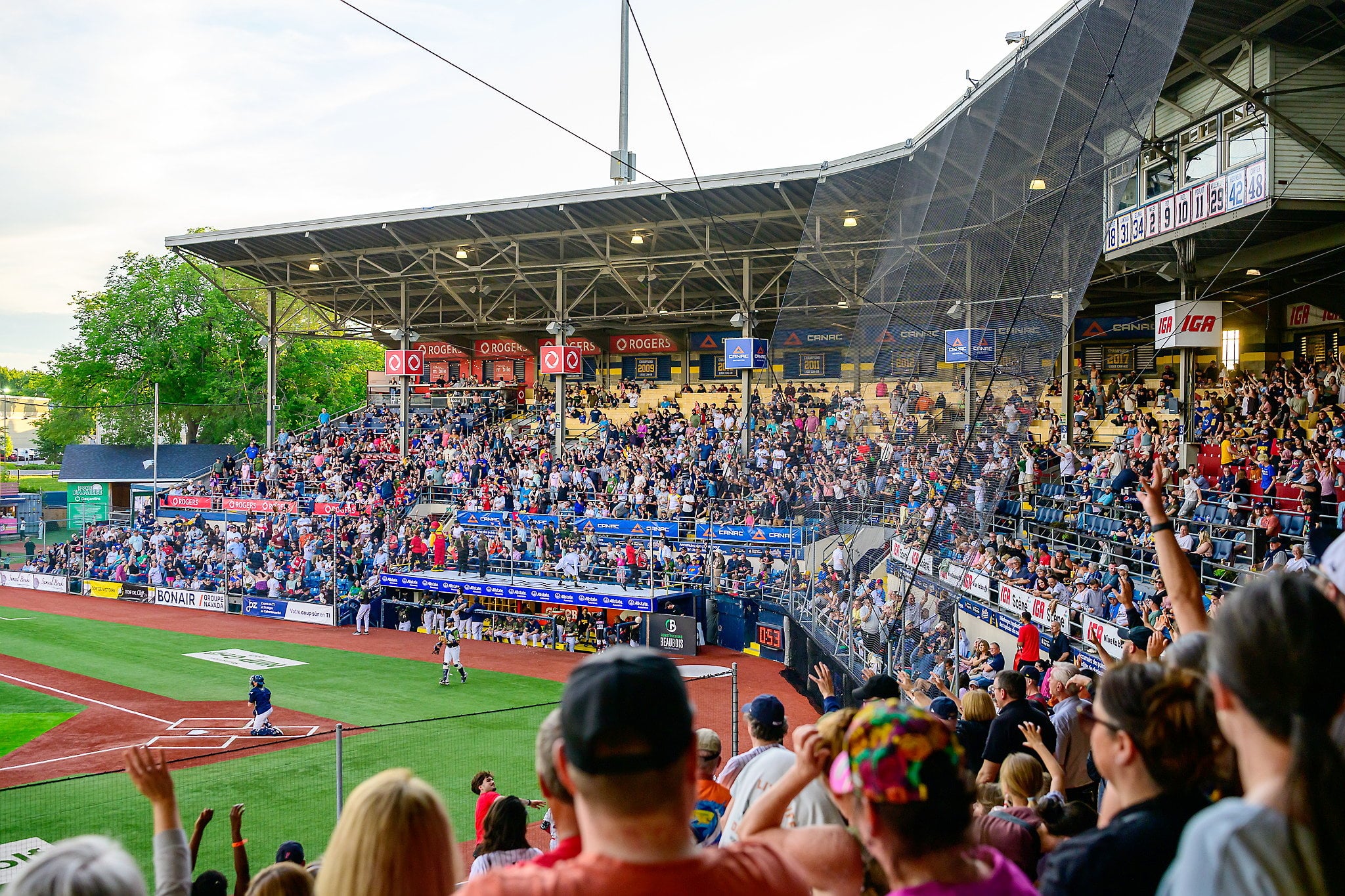 Les Capitales de Québec aussi populaires que le CF Montréal