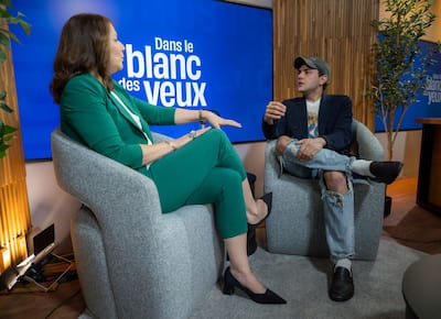 Xavier Dolan En el set