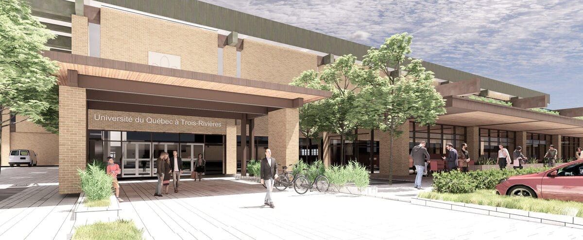 Voyez les premières images du campus de l'UQTR à Place Fleur de Lys JDM
