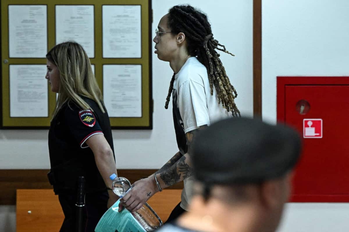 Ouverture du proc&egrave;s de la basketteuse Brittney Griner en Russie