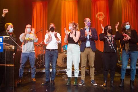 Pole-Festival Evening-Quebec Solidarity-Speech