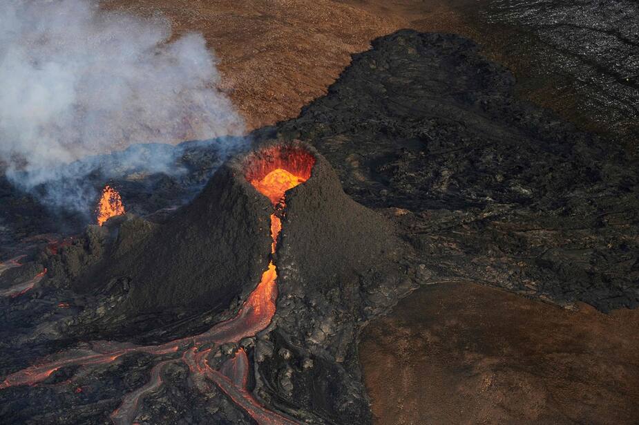 Image principale de l'article L’éruption en Islande pourrait durer longtemps