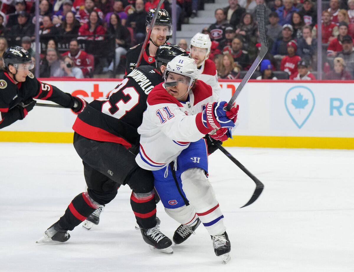 Le Canadien s&rsquo;impose facilement &agrave; Ottawa