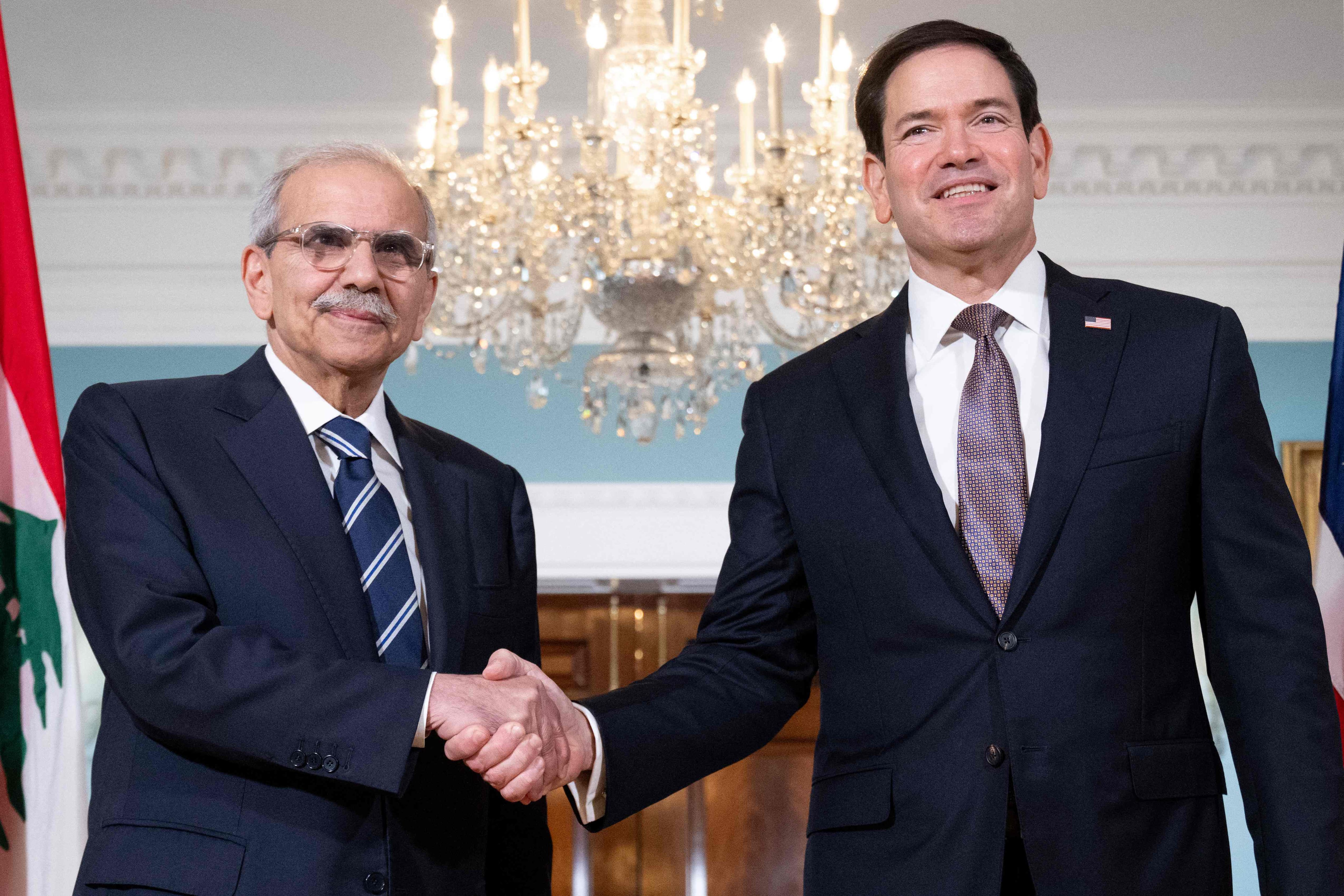 A Washington, le premier ministre libanais réclame l'application de l'accord avec Israël