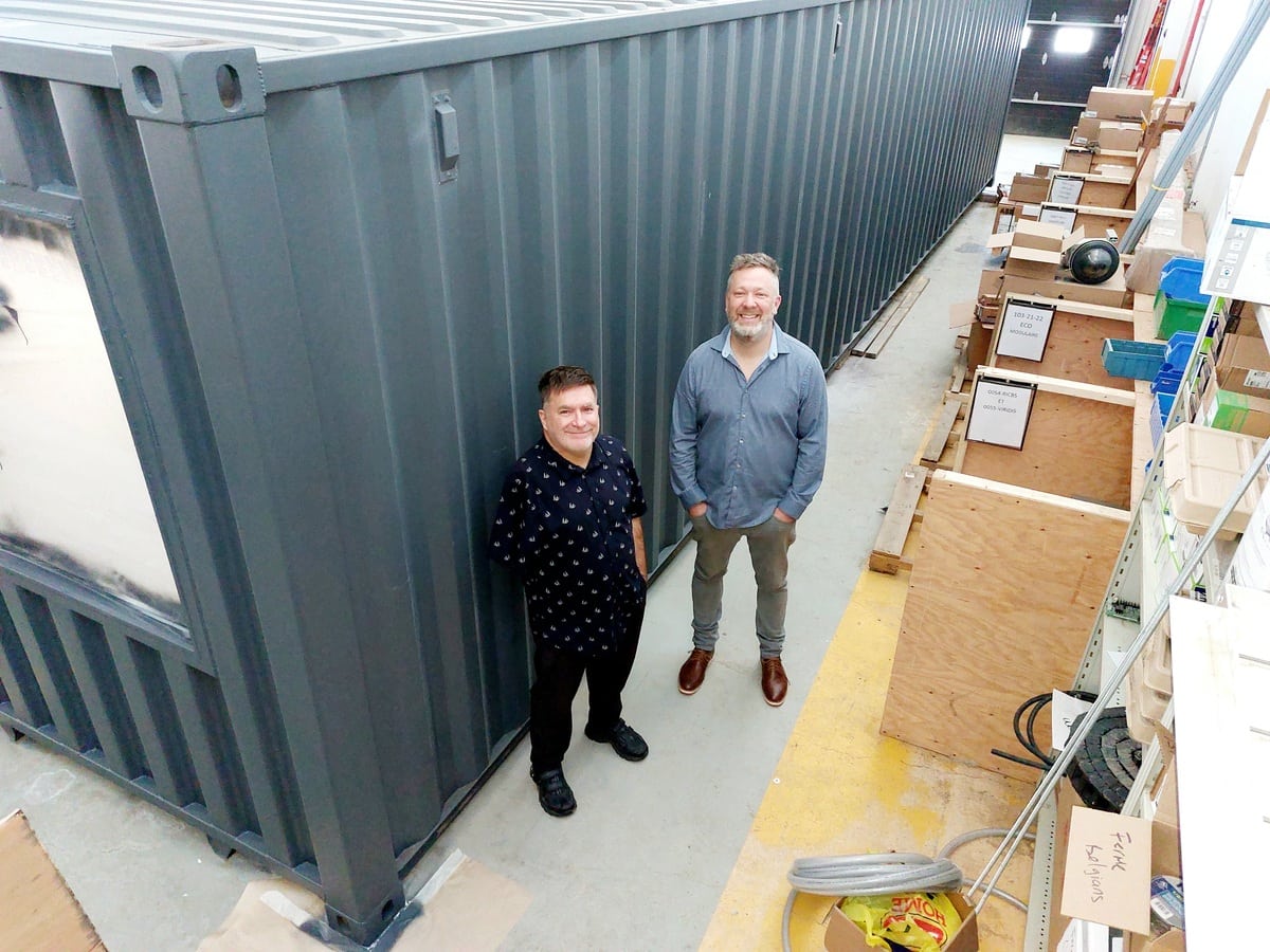 Un premier &eacute;coquartier b&acirc;ti avec des maisons conteneurs