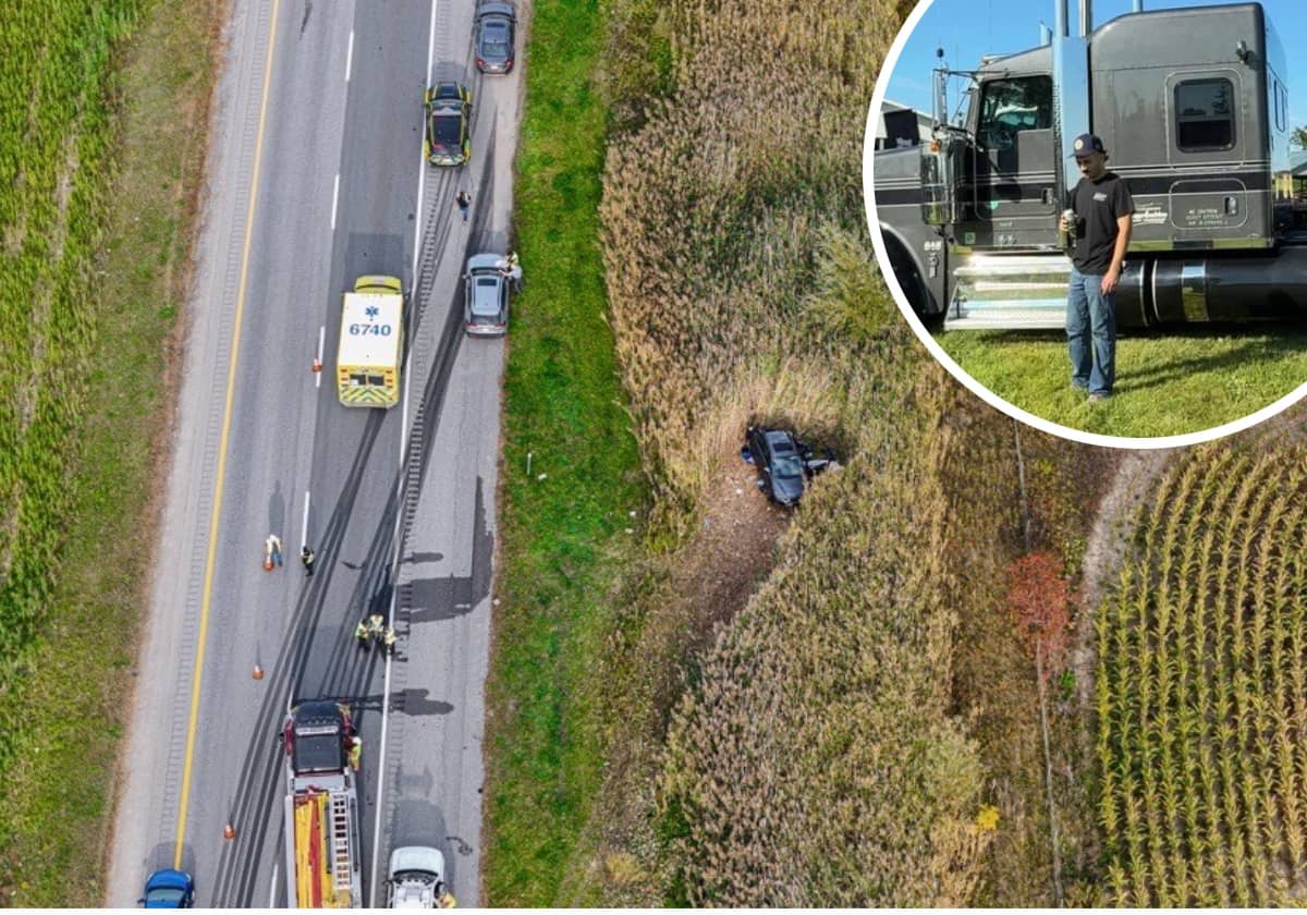 Accusé d’avoir tué un père et son fils sur la 30, un camionneur roule encore trop vite