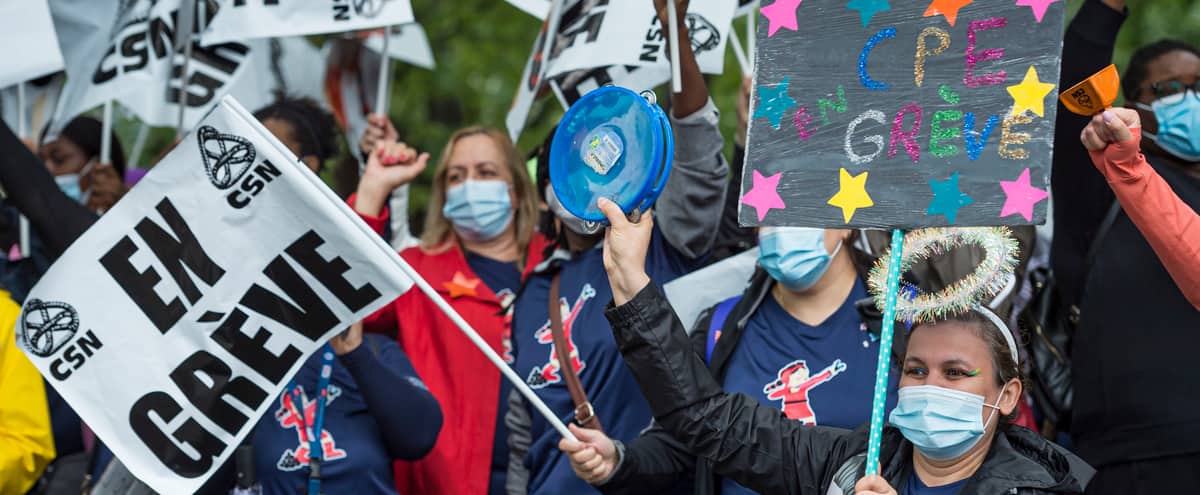 Semaine de grèves dans les CPE du Québec