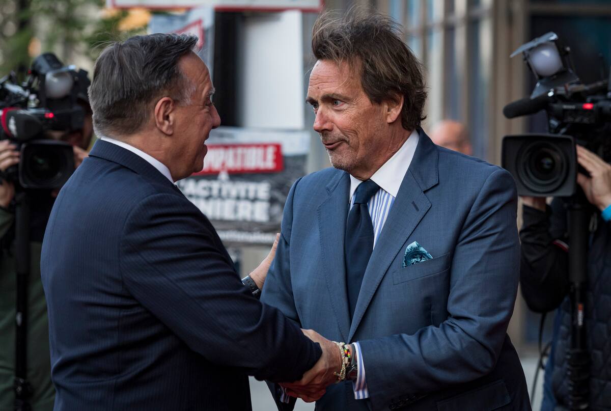 Nordiques: François Legault invite Québecor à déposer une «vraie offre» à la LNH
