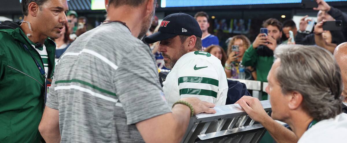 Une blessure inquiétante pour Aaron Rodgers