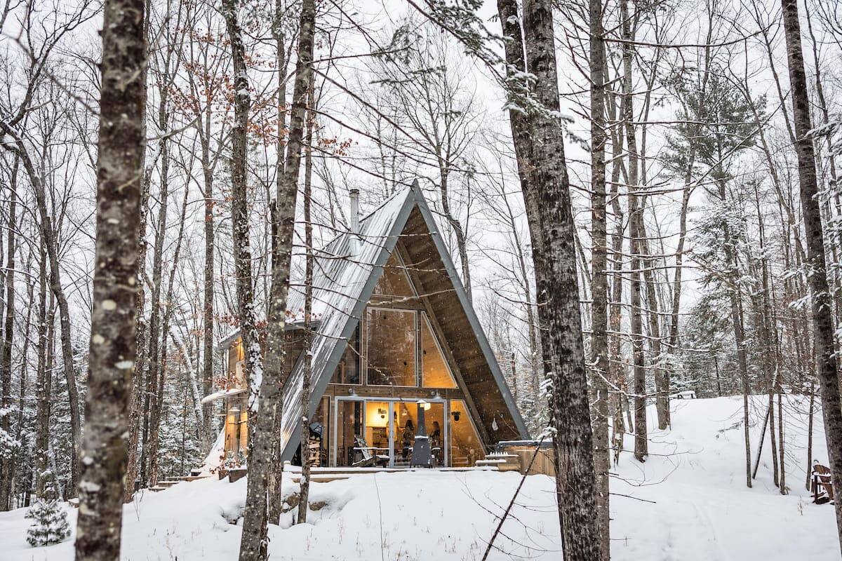 Un chalet en A avec spa à louer 