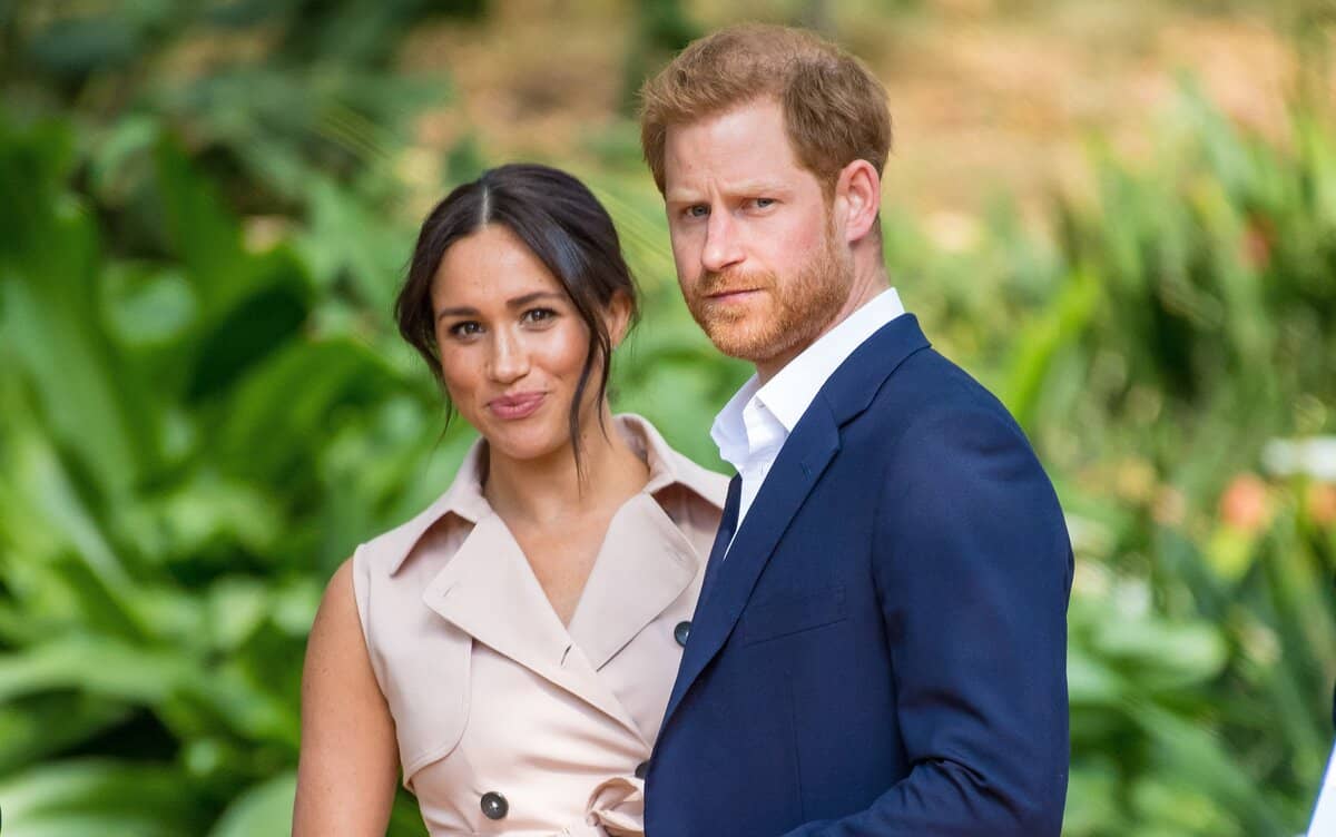 Le prince Harry et son épouse Meghan de retour au Royaume-Uni