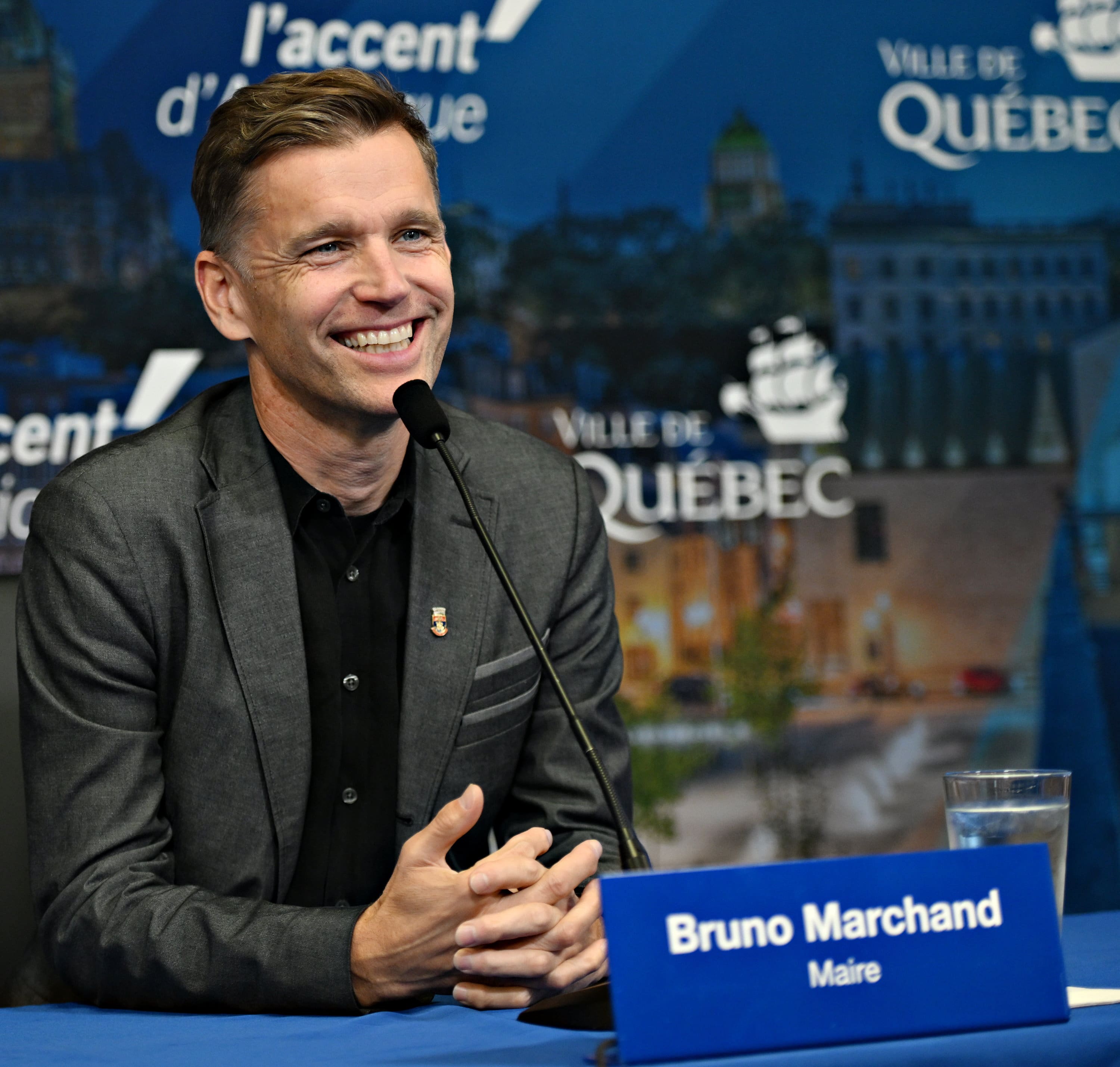Plateformes régionales des partis: Bruno Marchand se dit satisfait