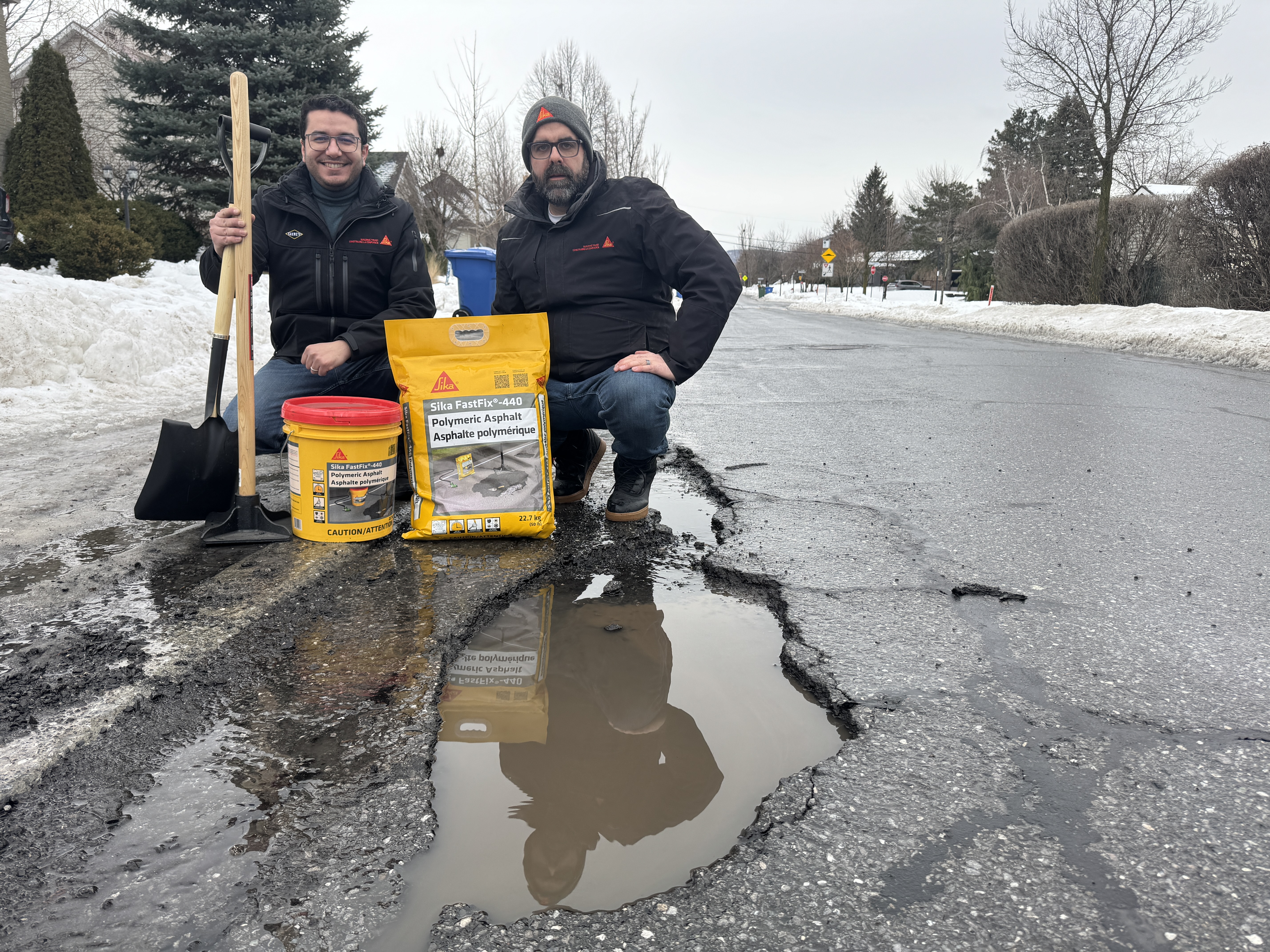 Recrudescence de nids-de-poule: les ventes d’asphalte explosent