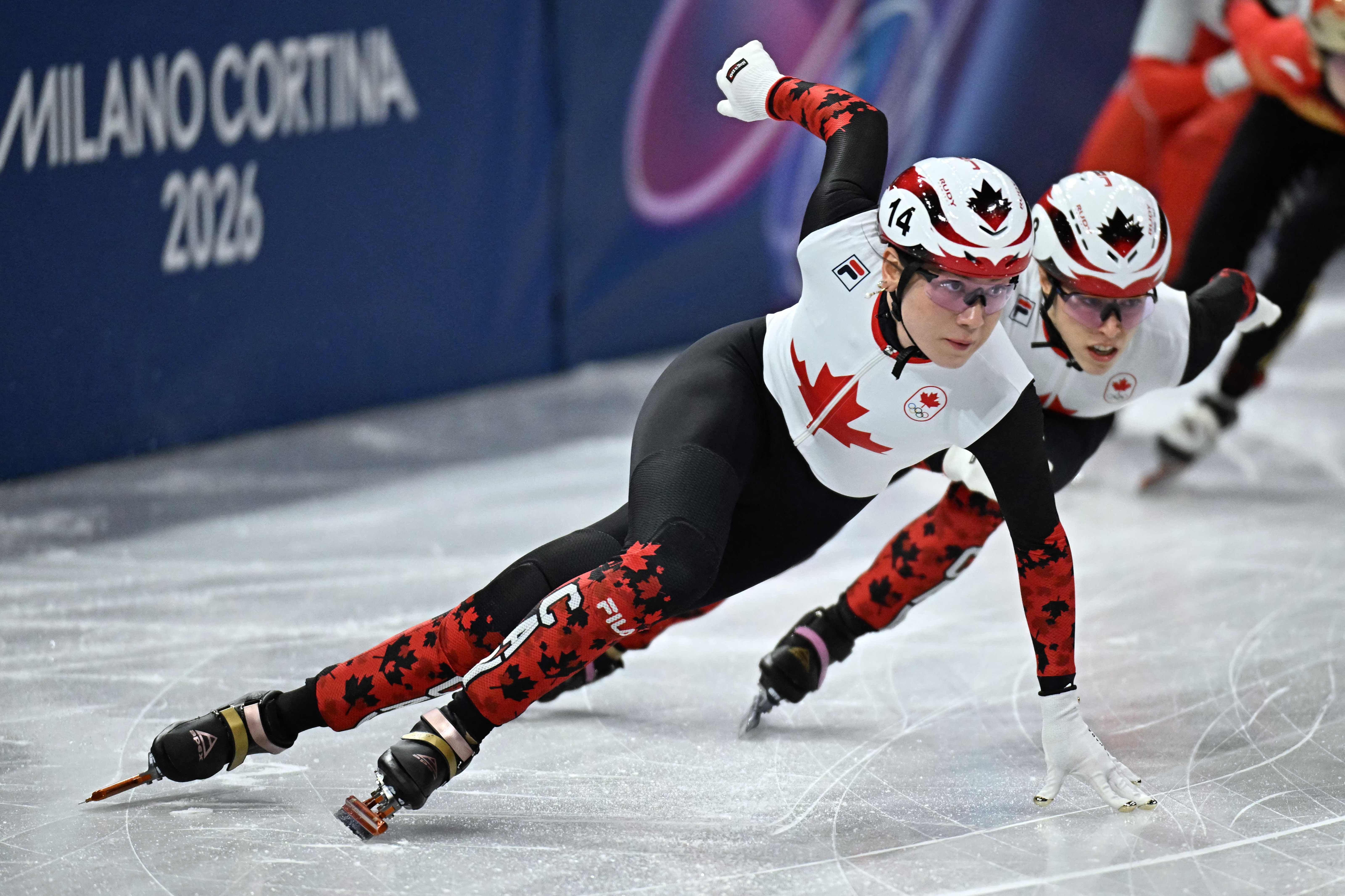 Patinage de vitesse sur courte piste: Courtney Sarault remporte le bronze au 500 m