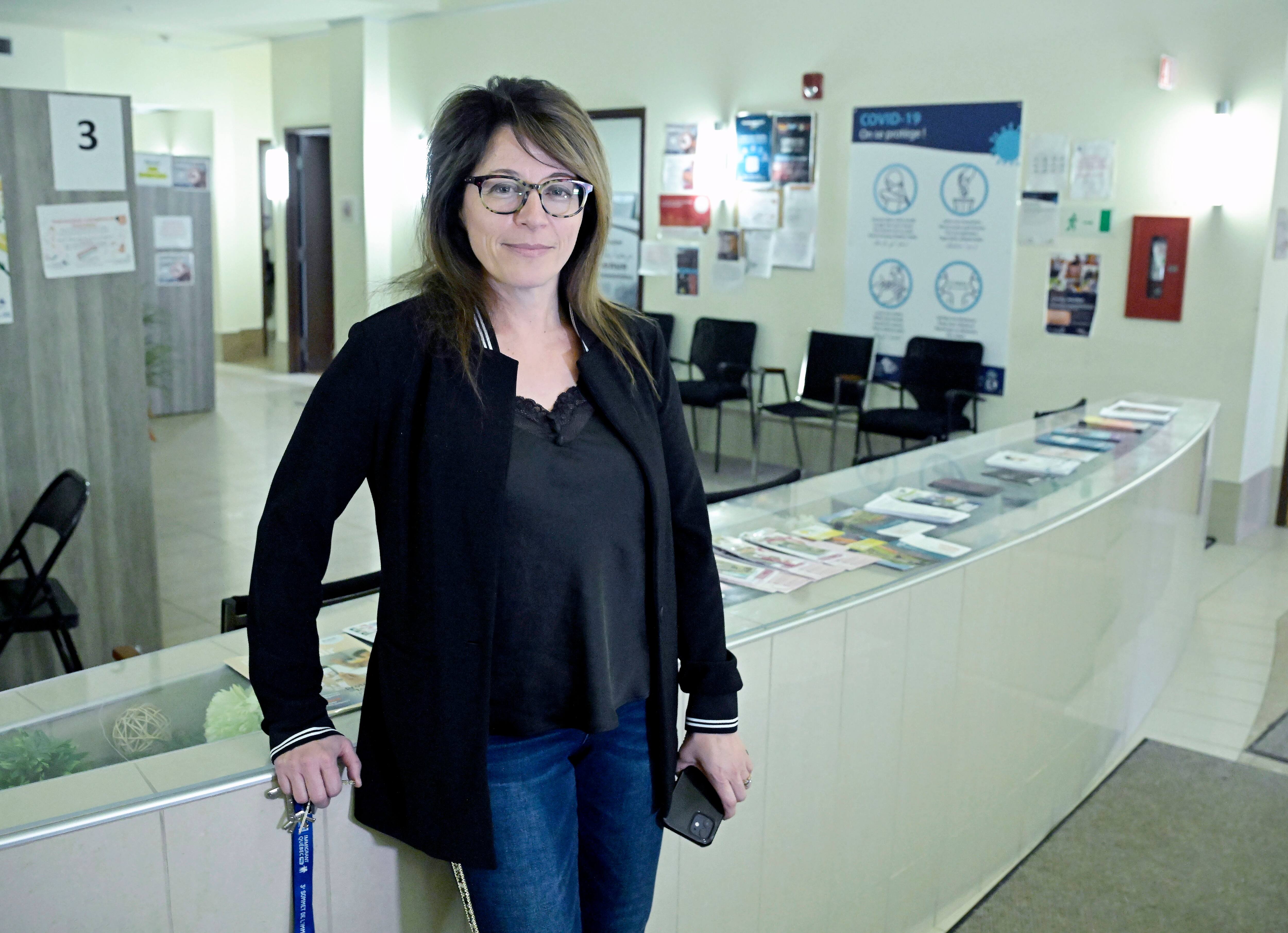 Natacha Battisti, directrice générale du Centre multiethnique de Québec, en 2024.