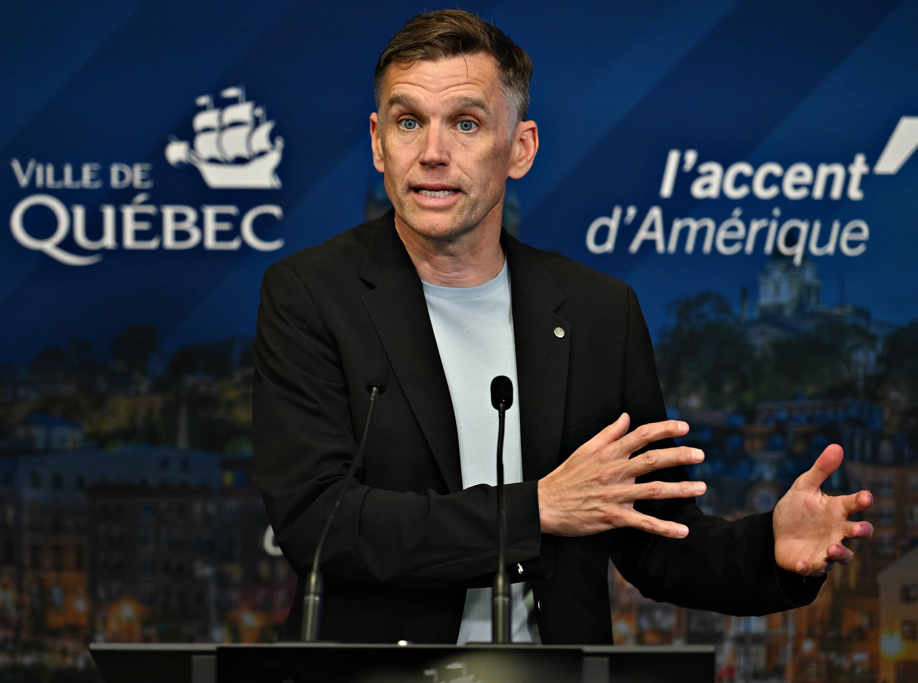 Sécurité routière à Beauport: Bruno Marchand assure en faire une priorité