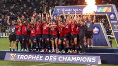 Trophée des champions: Lille détrône à nouveau le PSG