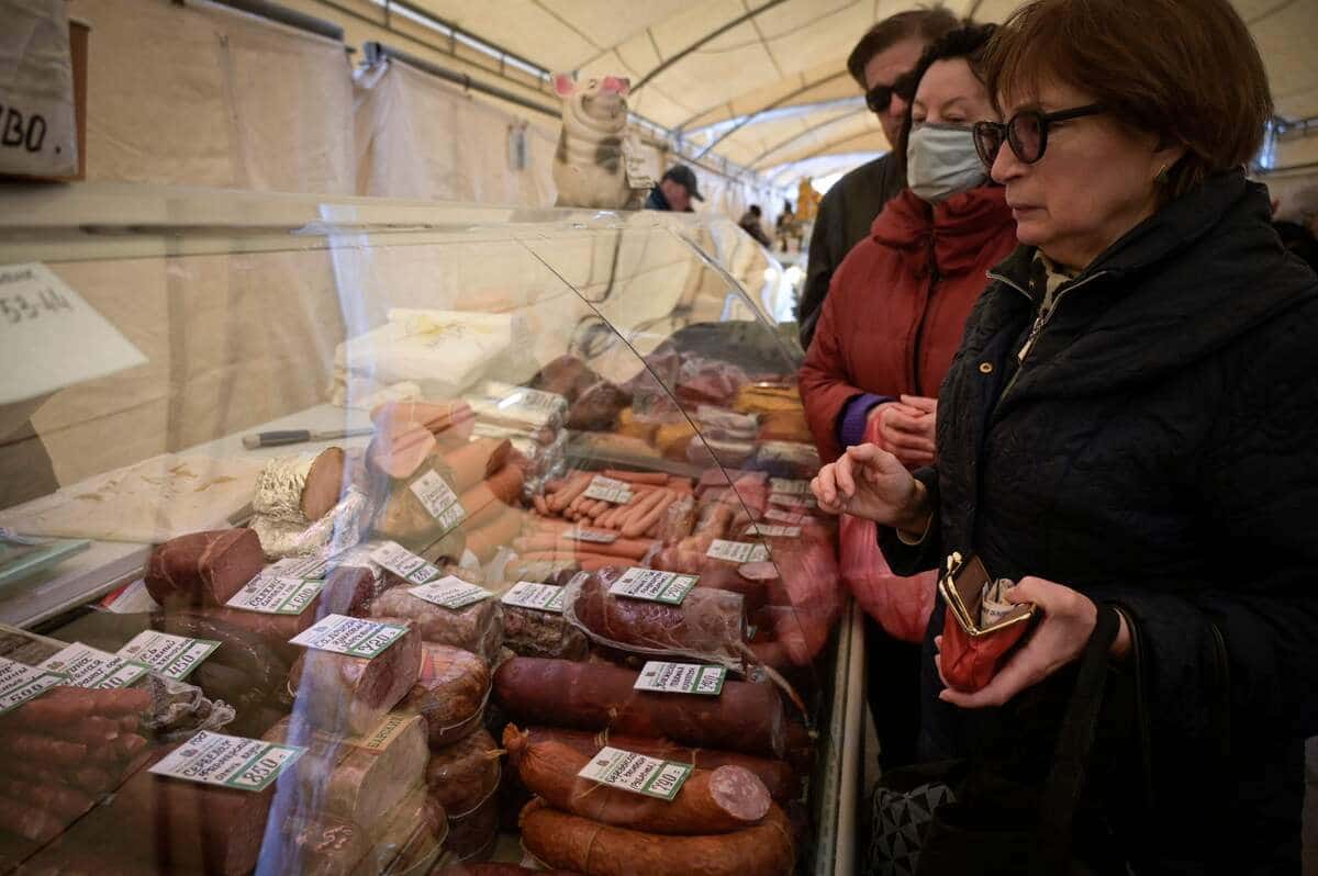 L'inflation s'embrase en Russie en avril &agrave; 17,8% sur un an