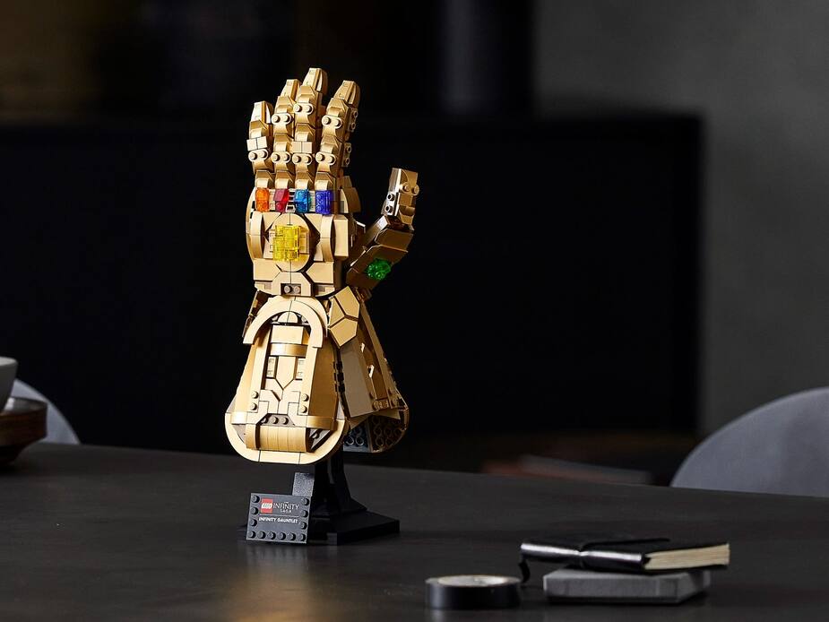 Image principale de l'article Le Gant de l’infini de Marvel en solde