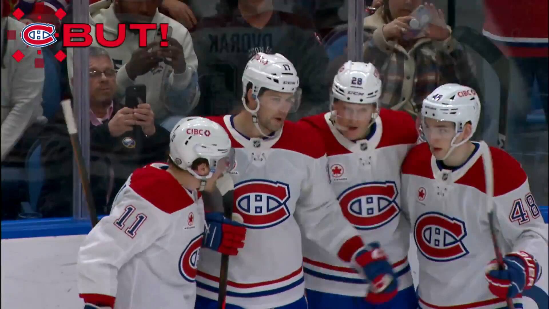 Le Canadien s&rsquo;amuse encore contre les Sabres
