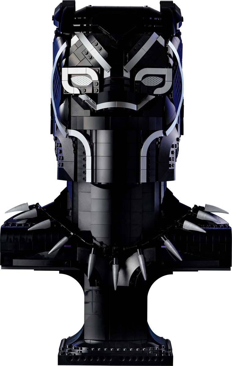 Marvel: LEGO dévoile un buste gigantesque de Black Panther [PHOTOS ...