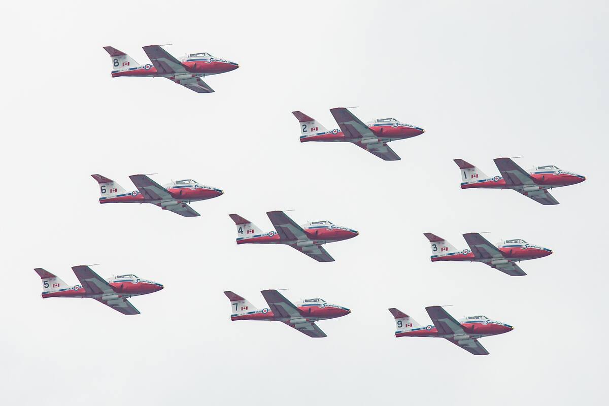 Les conservateurs demandent au gouvernement Carney de «laisser les Snowbirds décoller»