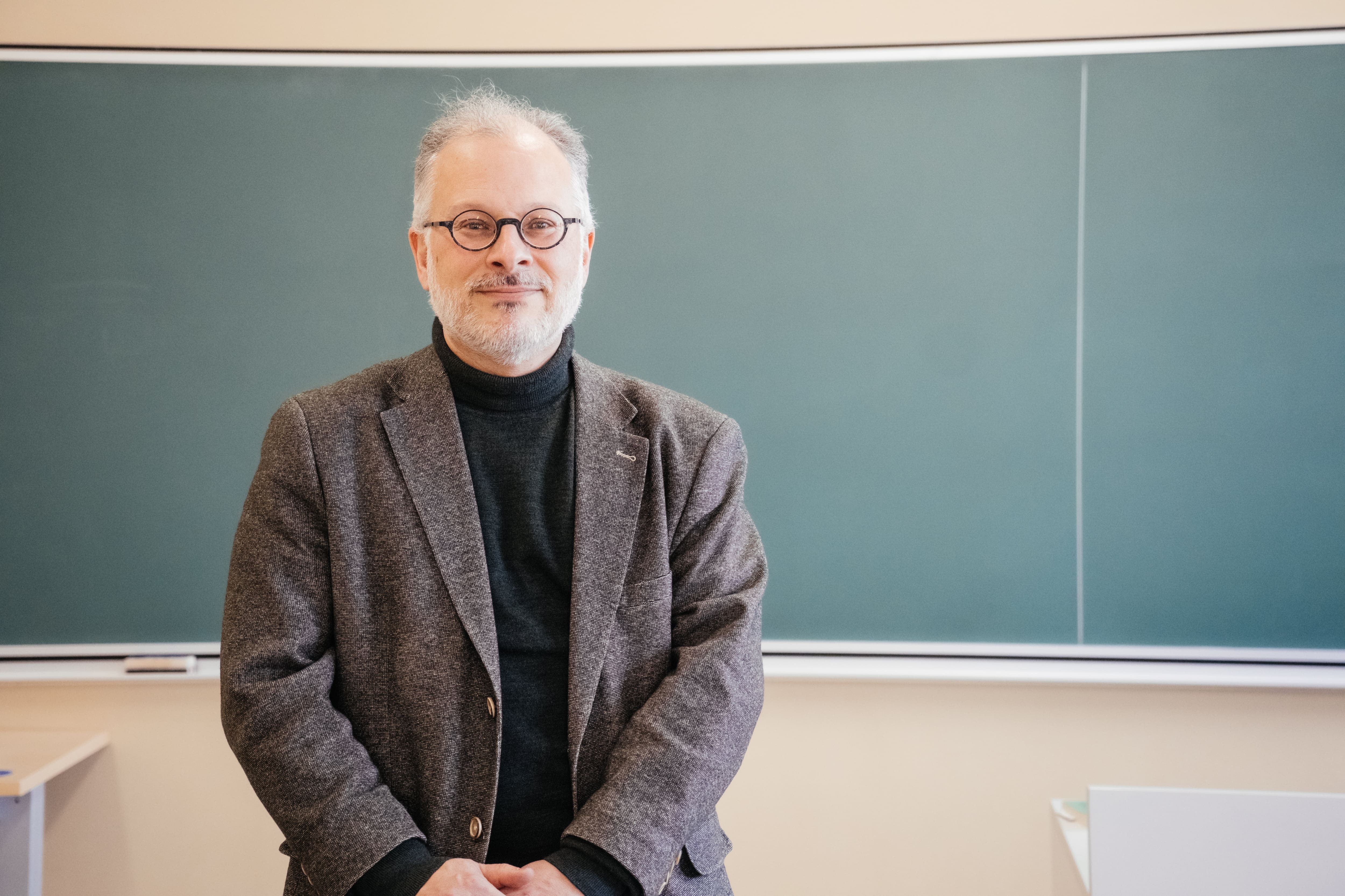 &laquo;J&rsquo;ai &eacute;t&eacute; agr&eacute;ablement surpris de retrouver le contact visuel avec mes &eacute;tudiants&raquo;: pas d&rsquo;ordinateur dans la classe de ce professeur &agrave; l&rsquo;universit&eacute;