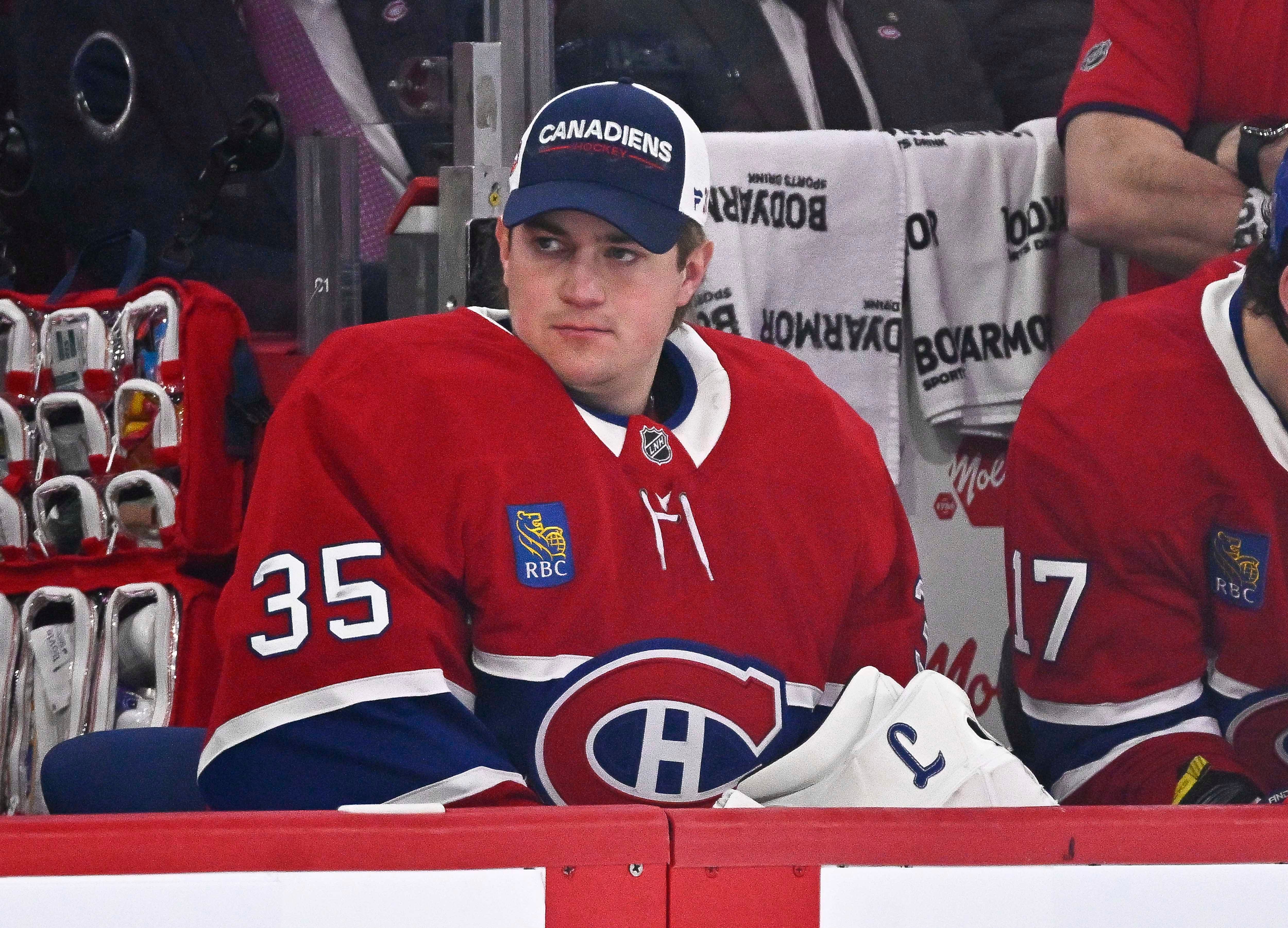 Samuel Montembeault c&eacute;d&eacute; au Rocket de Laval