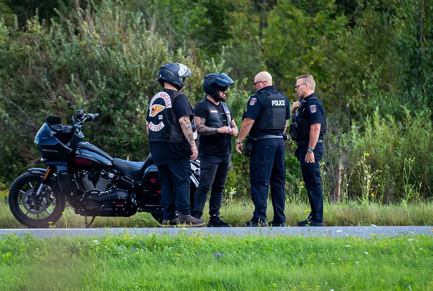 Des membres des Hells Angels sanctionnés pour le port public de leurs insignes
