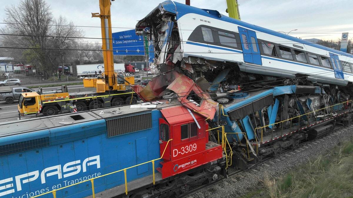 Chili: une collision entre deux trains fait deux morts et neuf blessés