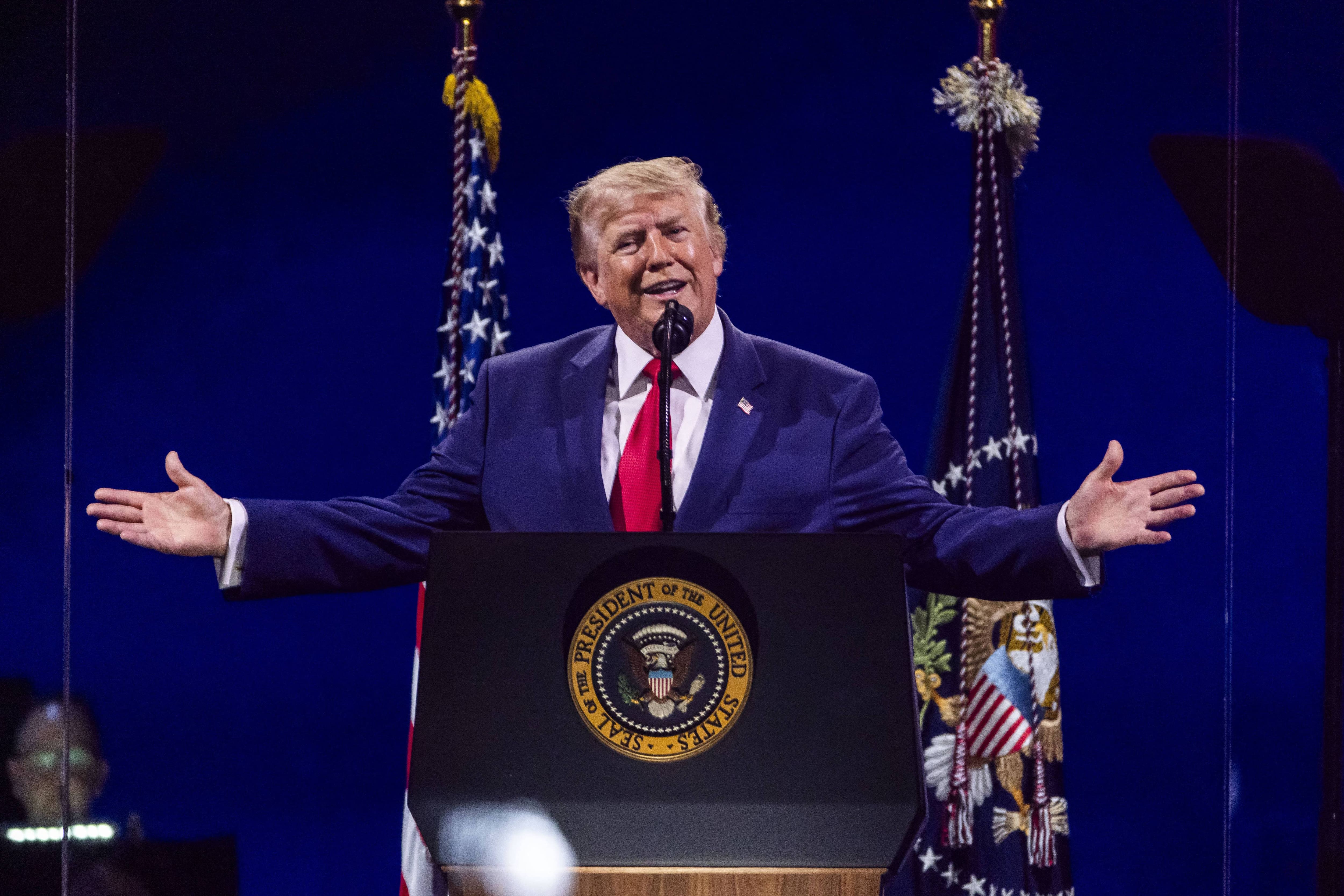 Here are the notable statements from Donald Trump’s speech for the 250th anniversary of the United States