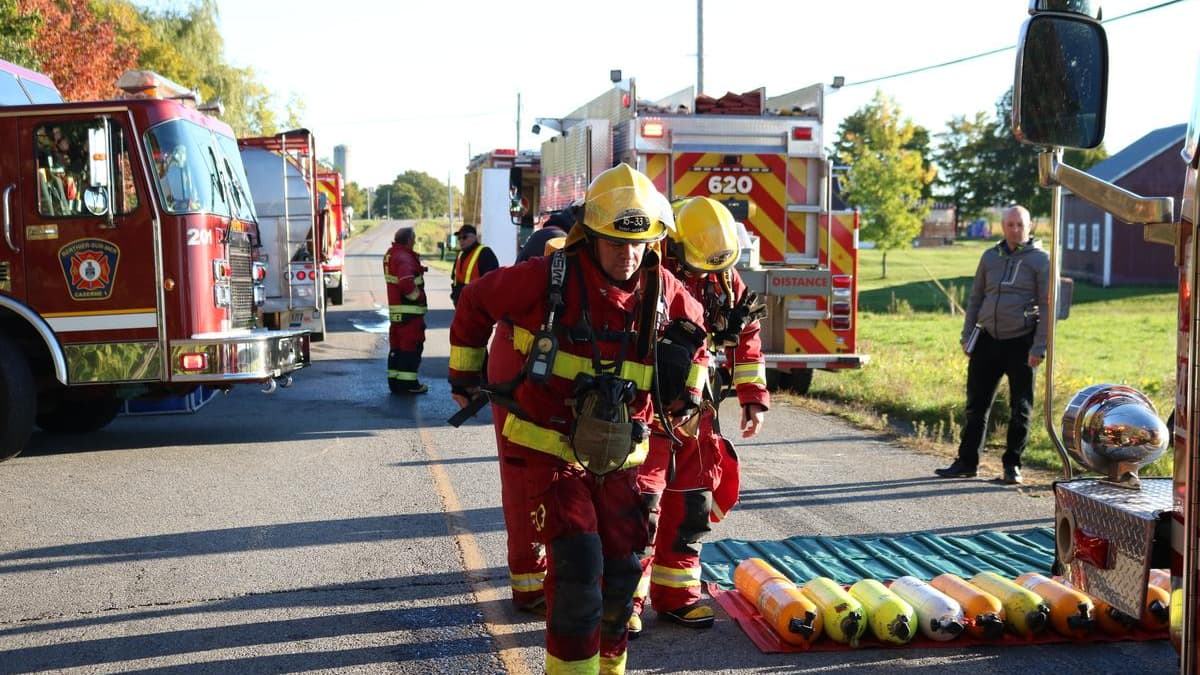 Une personne gravement blessée dans un incendie dans Bellechasse