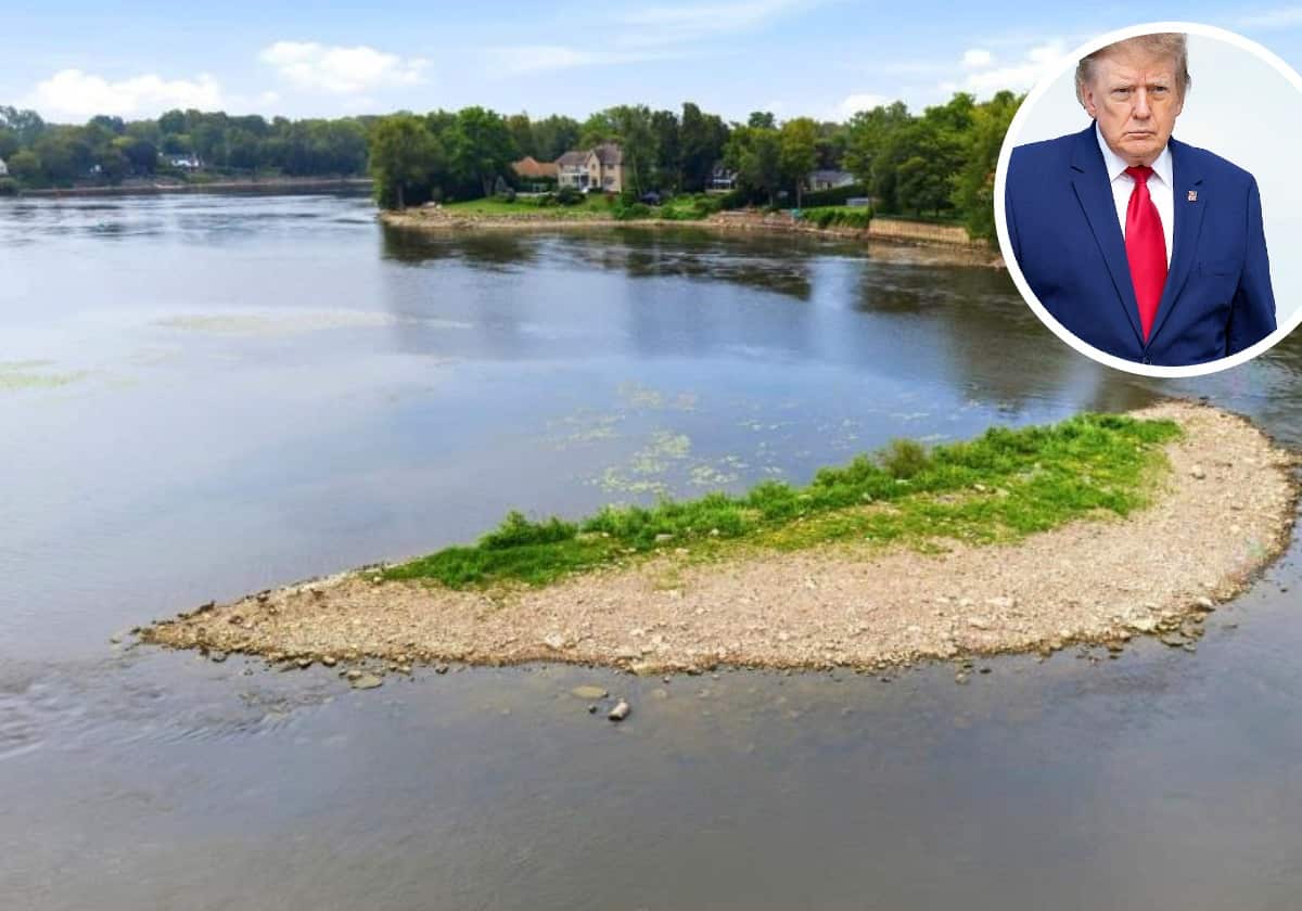 [EN IMAGES] Un Québécois achète une île à Laval pour l’offrir à Donald Trump et recevoir sa «carte dorée»