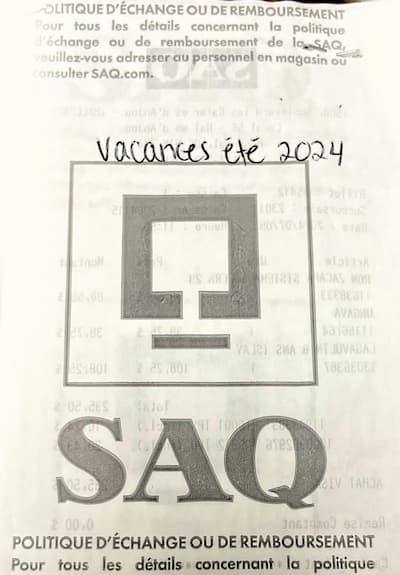 El 5 de julio de 2024, la construcción FTQ, dirigida por Éric Boisjoly (en Mortise), gastó $ 235.50 en el SAQ para ron, ginebra y una botella de escocés lagavulina 8 años por valor de $ 108.25.