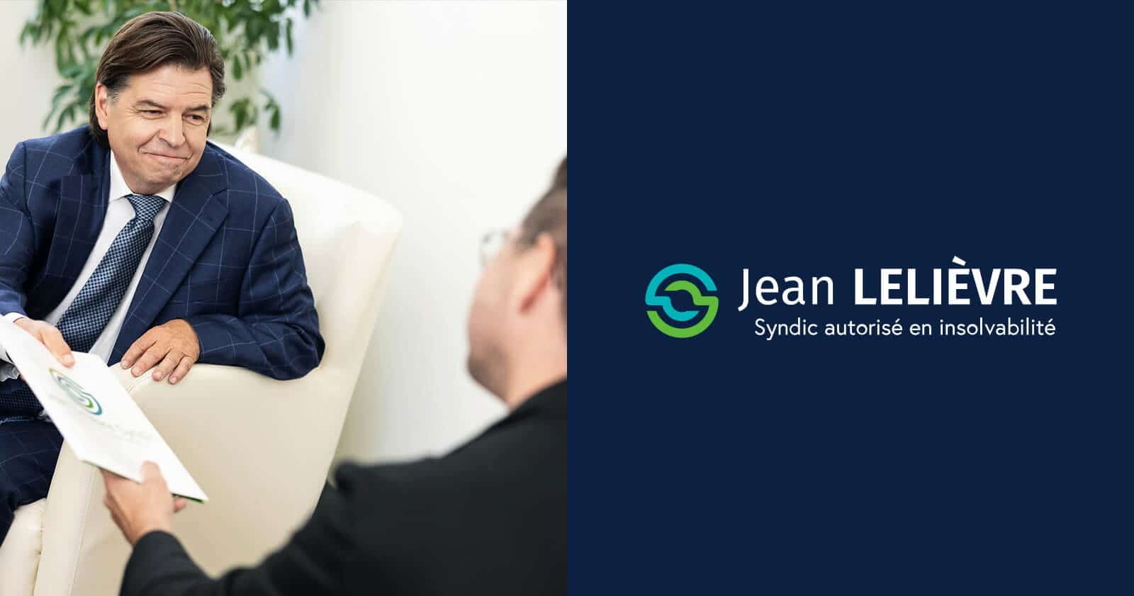 Jean Lelièvre apparaissant sur son site internet qui n'est plus en ligne.