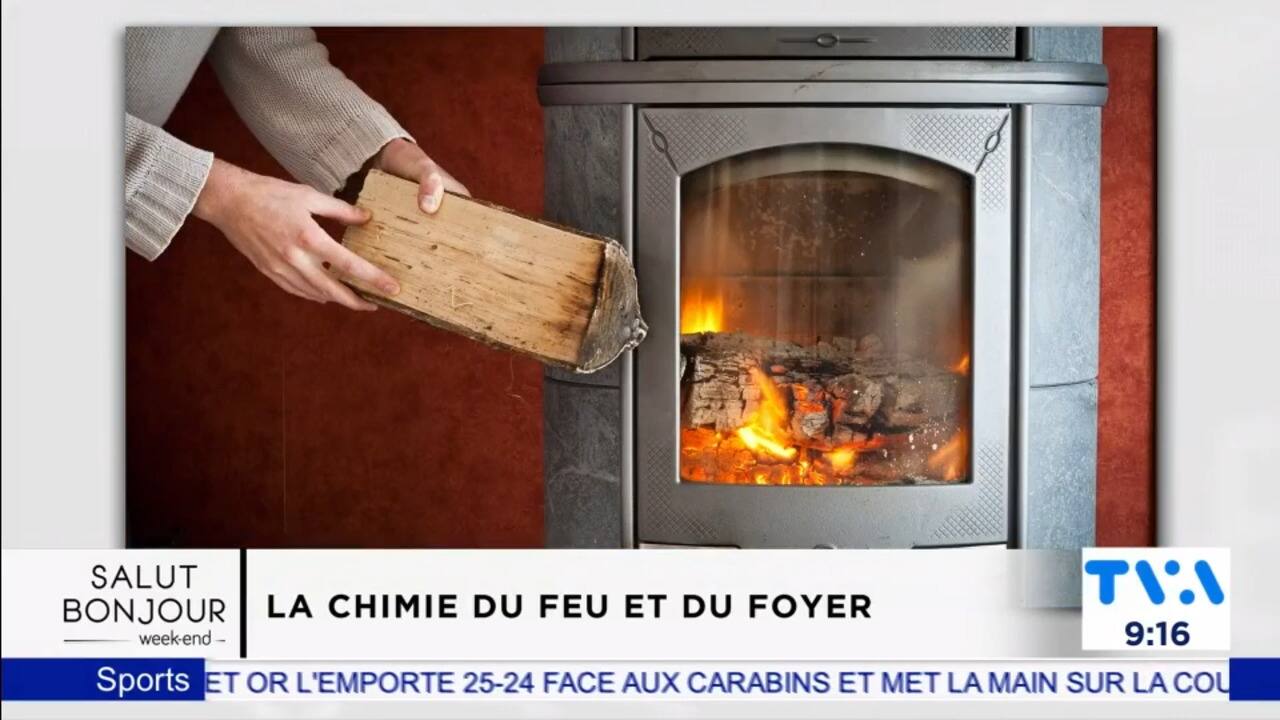 La chimie des feux de foyer