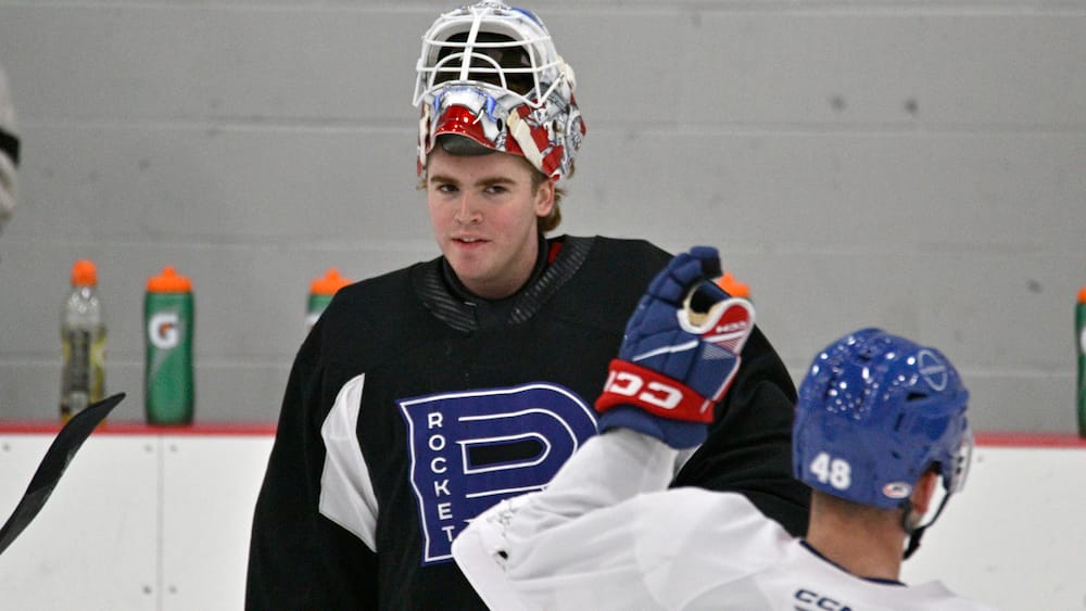 Spencer Knight sur Jacob Fowler : «Je suis sûr qu’il sera à Montréal bientôt»