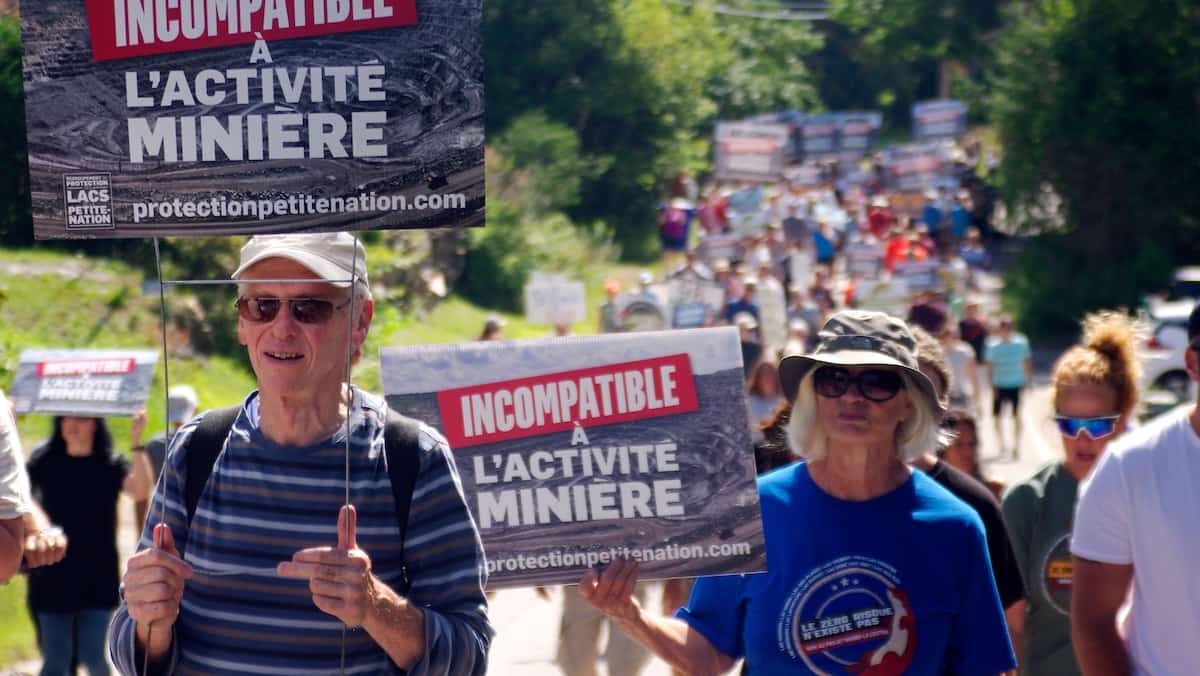 La Défense américaine veut nos minéraux: choc et consternation pour les opposants à une mine de graphite en Outaouais